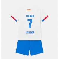 Barcelona Ferran Torres #7 Gostujuci Dres za djecu 2023-24 Kratak Rukav (+ Kratke hlače)